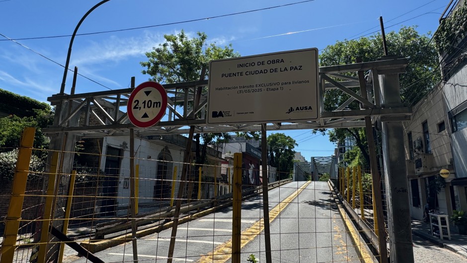El puente que conecta Palermo con Colegiales abrirá en marzo de&nbsp;2025