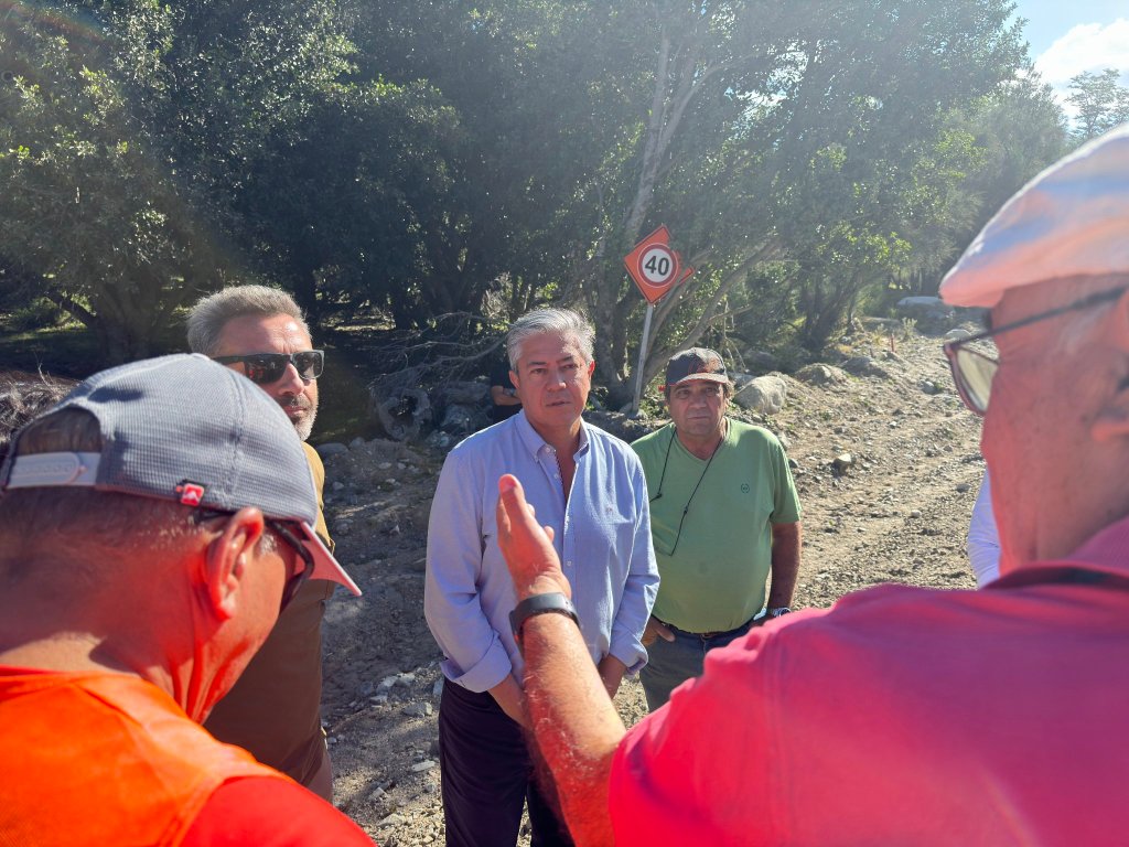 Siguen las obras en Villa Traful: Rolo Figueroa anunció la pavimentación de la ruta&nbsp;65
