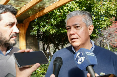 Rolo Figueroa anunció que comenzará la pavimentación de la Ruta&nbsp;7