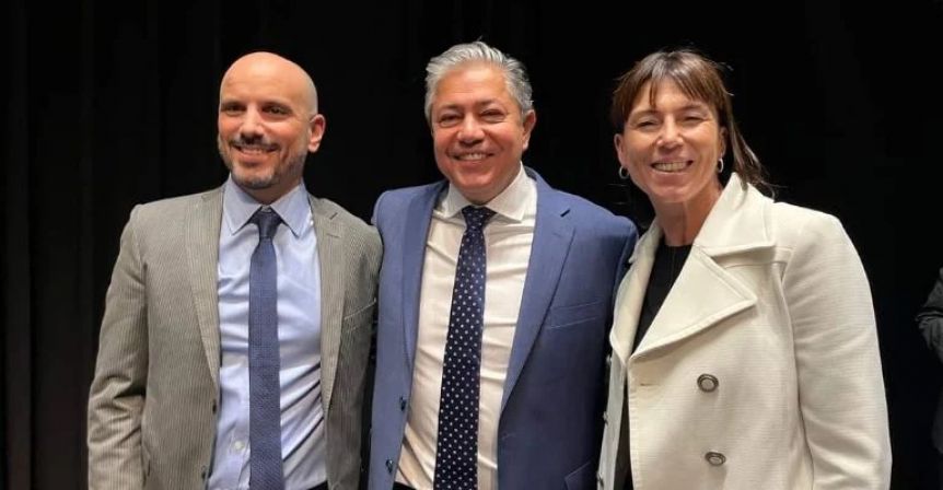 Pepe Ousset y Julieta Corroza participaron en una jornada histórica para la educación&nbsp;neuquina