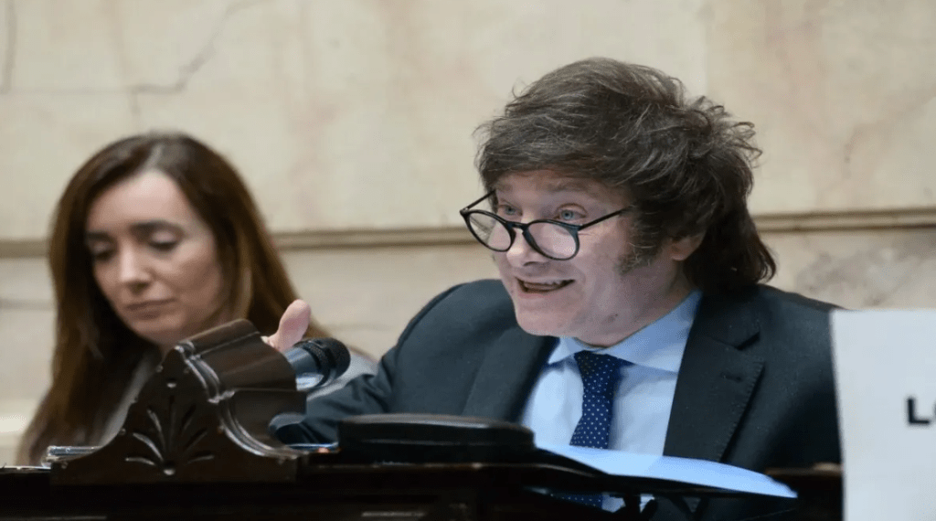 Milei sobre el Senado: “Vamos a vetar, y si se cae el veto, vamos a&nbsp;judicializar”