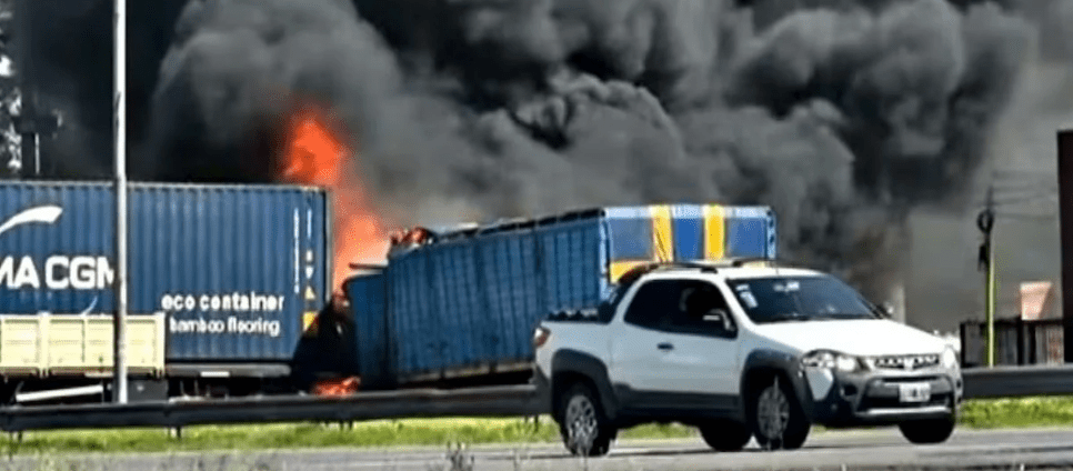 Ruta 9: tres fallecido tras el choque en&nbsp;Campana